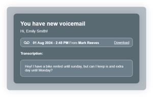 This is the Avatar Image for the Voicemail AI Voice and Text to Speech Generator
